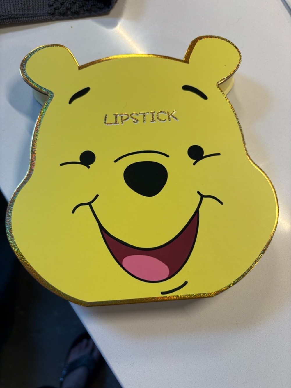 Yellow Winnie-the-Pooh Themed Lipstick Palette - Bright Yellow & Pink Shades - Picture 2 of 10